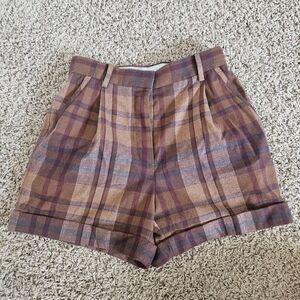 Wilfred Plaid Shorts